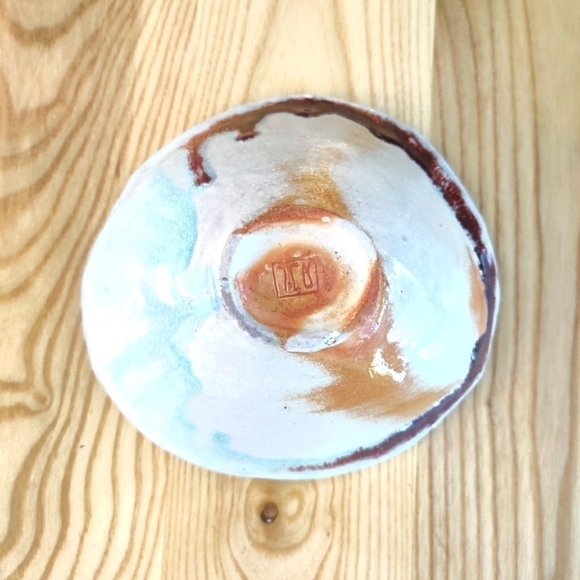 Custom pottery glazed bowl trinket bowl - Picture 5 of 5